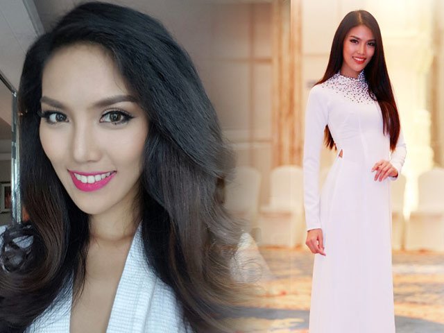 Người mẫu - Hoa hậu - Hình ảnh đầu tiên của Lan Khuê tại Hoa hậu Thế giới