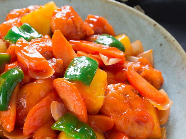 Ẩm thực - Thịt lợn xào chua ngọt - món ngon cho cả nhà