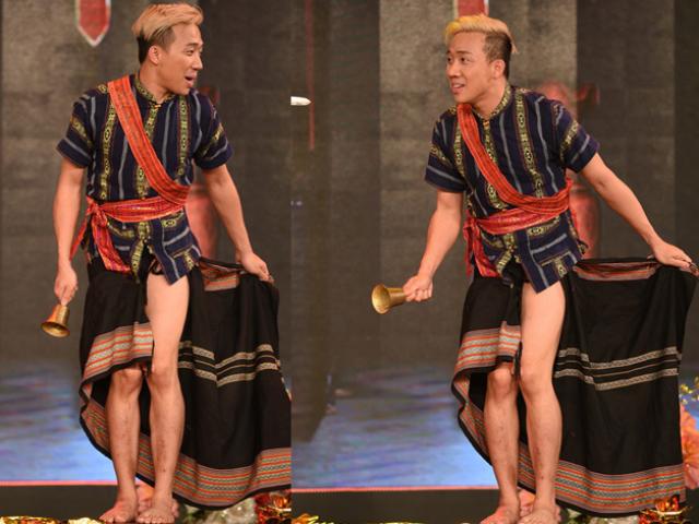 Phim - Trấn Thành gặp "nạn" khi mặc váy diễn quá sung