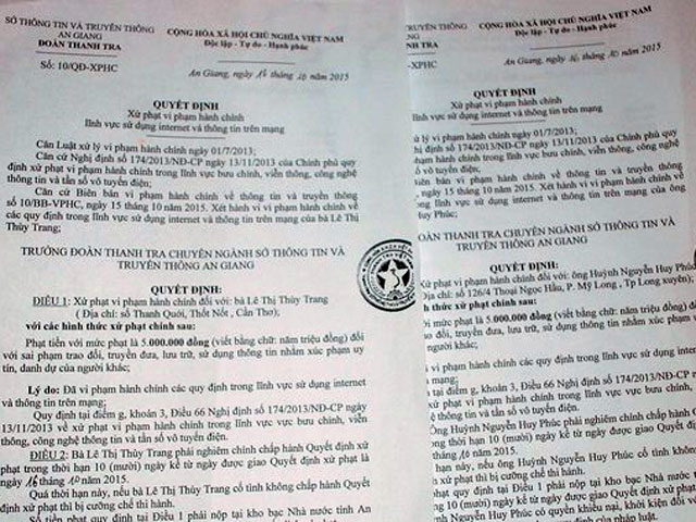 Tin tức trong ngày - Xóa "án" cho 2 cán bộ chê chủ tịch tỉnh trên Facebook