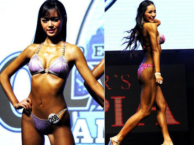 Làm đẹp cùng sao - Ngắm dàn nữ sinh cơ bắp hừng hực sải bước