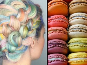 Làm đẹp - Tóc cầu vồng - trào lưu mới bắt nguồn từ bánh macaron