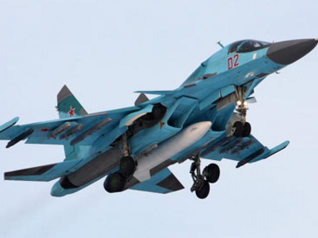 Nga gắn tên lửa không đối không cho Su-34 ở Syria