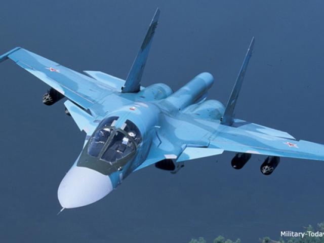 Mỹ lo lắng khi Su-34 Nga gắn tên lửa không đối không