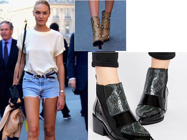 Bí quyết mặc đẹp - Khảo giá bốt da rắn - mẫu giày “phải có” mùa này