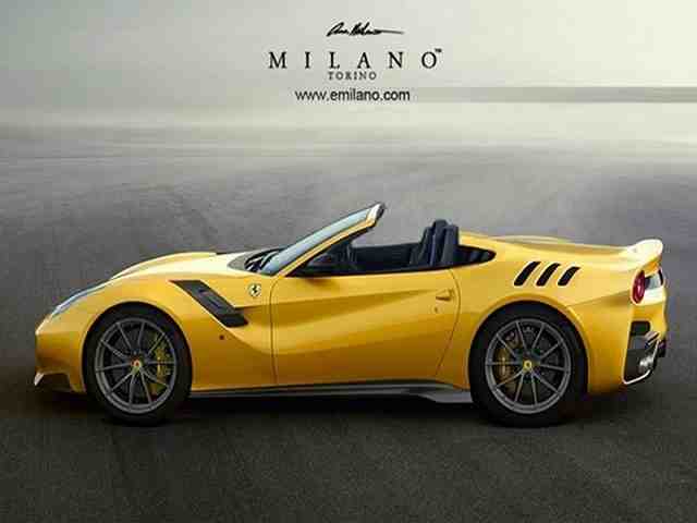 Ô tô - Xe máy - "Hô biến" siêu xe Ferrari F12tdf thành Ferrari Aperta giả tưởng
