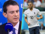 Bóng đá - Benzema hết cửa dự Euro 2016 vì Thủ tướng Pháp