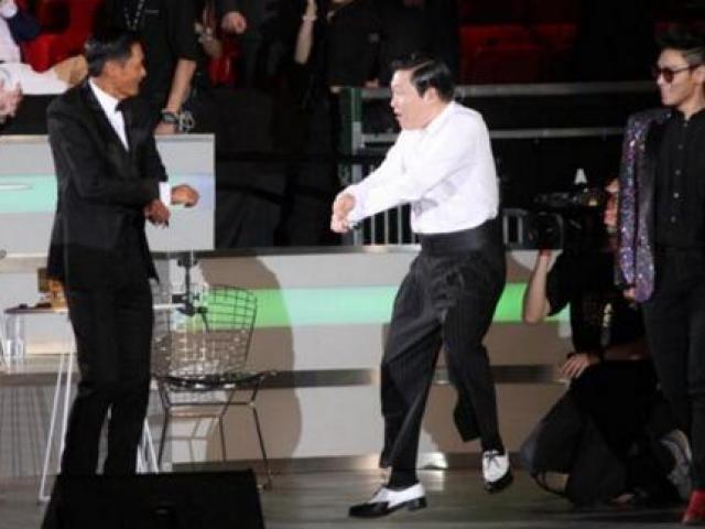 Ca nhạc - MTV - Châu Nhuận Phát nhảy "Gangnam Style" cùng Psy