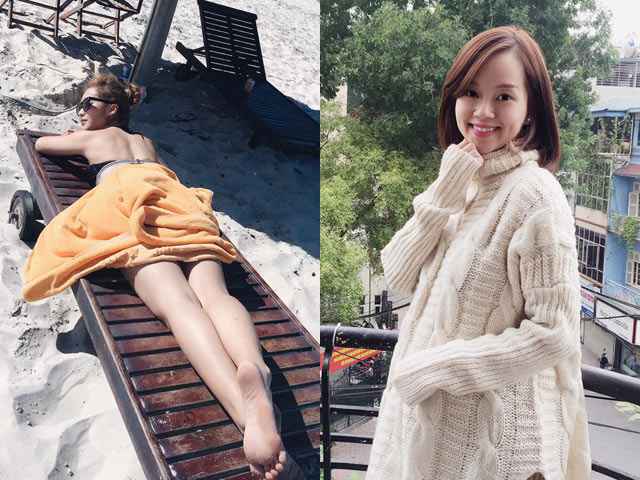 Bạn trẻ - Cuộc sống - Khả Ngân gợi cảm với bikini, Ly Kute làm mẫu bà bầu