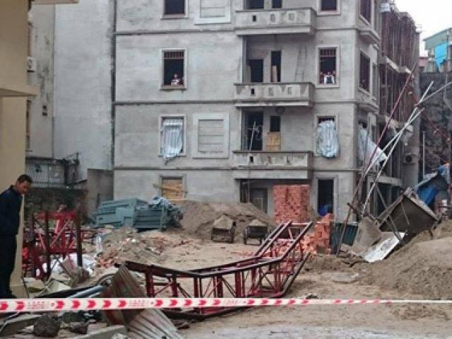 Video An ninh - Rơi thang máy xây dựng ở Hà Nội, 3 người thương vong