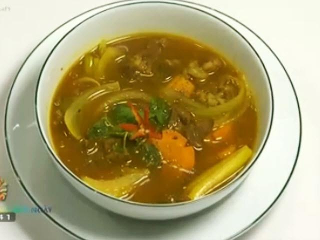 Ẩm thực - "Chảy nước miếng" vì bắp bò kho nước dừa quá ngon!