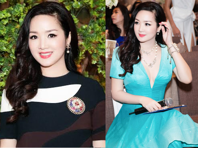 Người mẫu - Hoa hậu - Giáng My "đụng" váy hiệu với mình tinh Hollywood