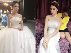 Giải trí - Facebook sao 6/12: Angela Phương Trinh làm cô dâu