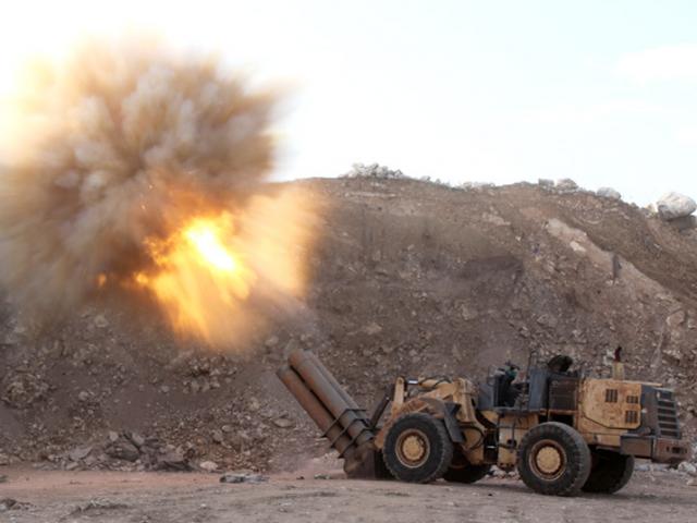 Thế giới - Vũ khí tự chế độc đáo của quân nổi dậy ở Syria