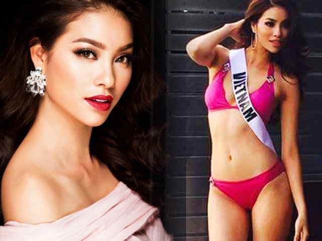 Người mẫu - Hoa hậu - Vẻ "bốc lửa" đúng chuẩn HH Hoàn vũ của Phạm Hương