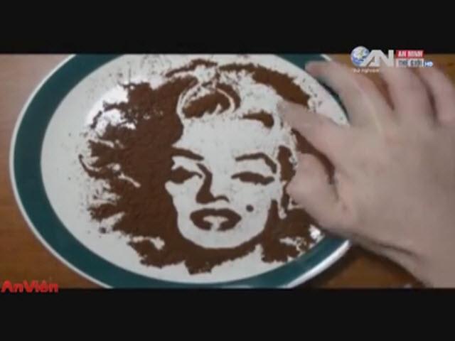 Ẩm thực - Clip: Màn vẽ tranh đỉnh cao trên cà phê