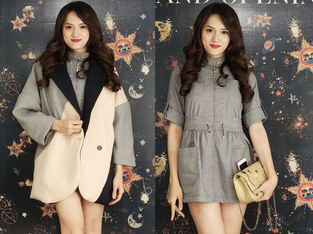 Thời trang - Hương Giang Idol "trên đông dưới hè" giữa ngày lạnh
