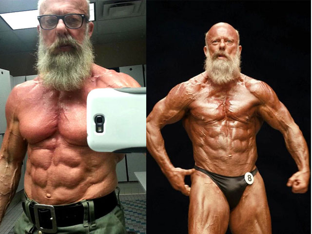 Làm đẹp - 8 cụ ông có thân hình cường tráng khiến trai trẻ ghen tị