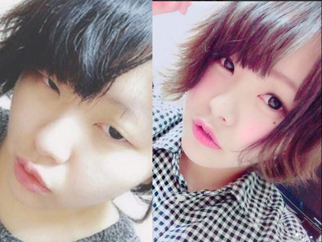 Làm đẹp - Sốc với khuôn mặt không phấn son của hot girl Nhật Bản