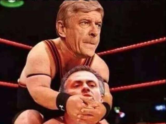 Ảnh chế sa thải Mourinho: Wenger là người vui nhất