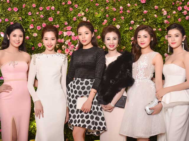 Thời trang - Dàn hoa hậu, á hậu Việt rạng ngời đọ sắc