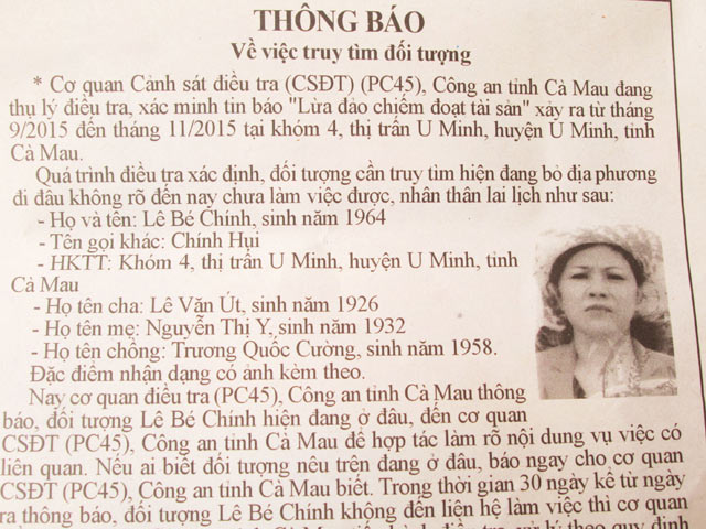 Pháp luật - Tìm được bà chủ hụi "ôm" gần 30 tỷ đồng bỏ trốn