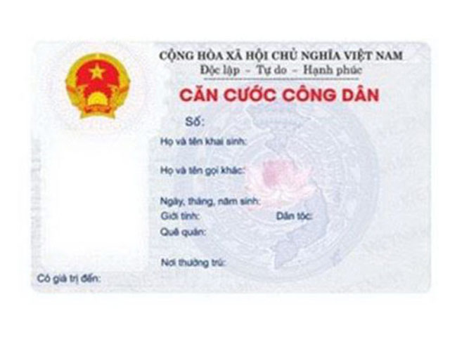 Tin tức trong ngày - Từ 1-1-2016, cấp thẻ căn cước công dân