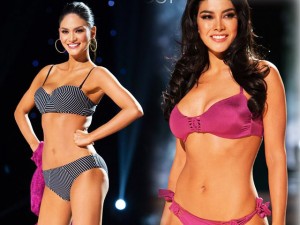 Người mẫu - Hoa hậu - Màn diễn bikini nóng 'rẫy tay' của top 15 HH Hoàn vũ