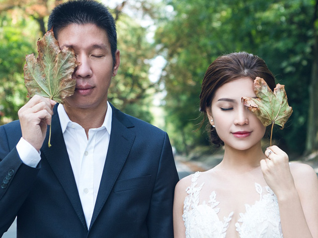 Á hậu Diễm Trang khoe ảnh cưới lãng mạn ở châu Âu