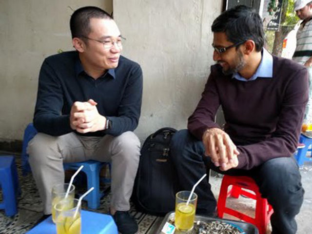 Doanh nhân - CEO Google "trà chanh chém gió" với Nguyễn Hà Đông