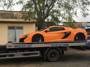 Ô tô - Xe máy - McLaren 650S Spider đầu tiên về Việt Nam