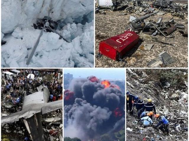 5 vụ rơi máy bay kinh hoàng năm 2015