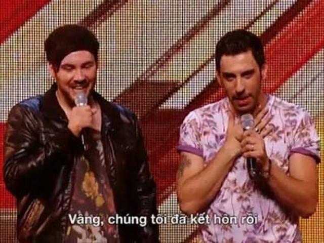 Ca nhạc - MTV - Video: Cặp đôi đồng tính gây sốt X-Factor Anh