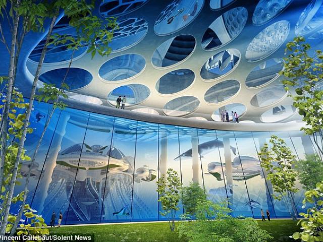 Chuyện lạ - Ngôi nhà chọc trời nằm dưới... biển sâu