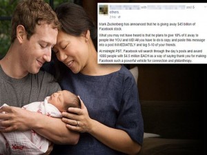 Sợ Virus ??? - Trò bịp kêu gọi chia sẻ tuyên bố của Mark Zuckerberg