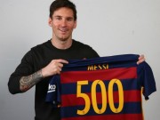 Bóng đá - Messi &amp; 500 trận cho Barca: Vui kỉ lục, lo Neymar