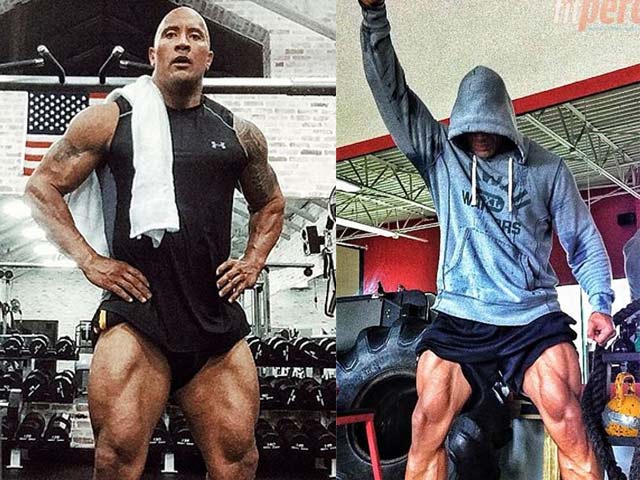 Bí quyết làm đẹp - Học The Rock để có cặp chân cuồn cuộn cơ bắp