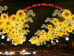 Tin tức trong ngày - Đường phố Sài Gòn lung linh trước thềm năm mới 2016