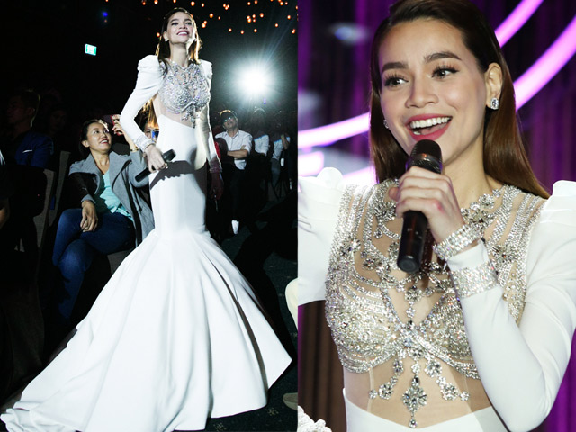 Người mẫu - Hoa hậu - Hà Hồ hát "Chắc ai đó sẽ về" của Sơn Tùng khiến fan phấn khích