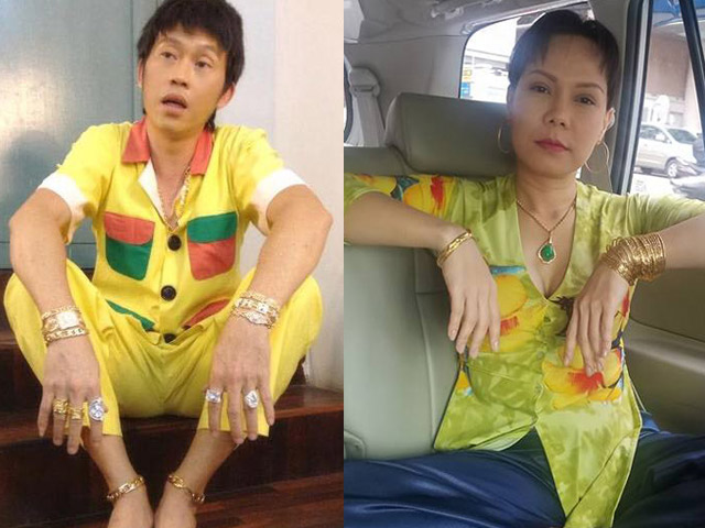 Phim - Lý do Hoài Linh, Việt Hương "khoe vàng" khắp người