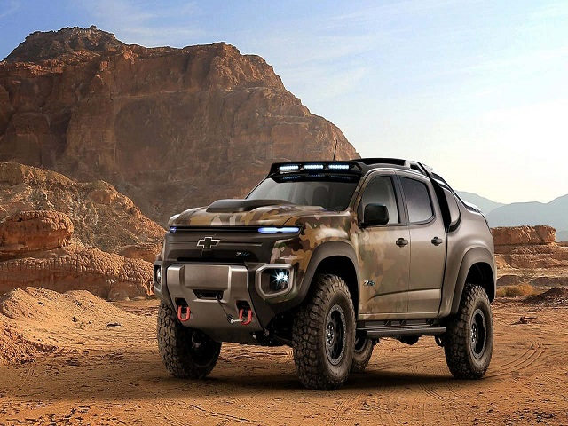 Tư vấn - Chevrolet Colorado ZH2 concept - Xe "tàng hình" của Quân đội Mỹ