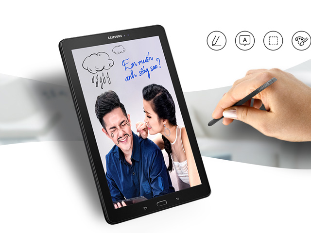 Thời trang Hi-tech - Galaxy Tab A (2016) với bút S Pen - Điểm "nóng" trên thị trường tablet nửa cuối 2016