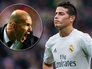 Bóng đá - James theo Ronaldo “bật” Zidane, Real đại loạn