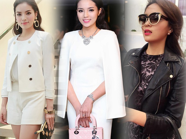 Người mẫu - Hoa hậu - Chiêm ngưỡng loạt hàng hiệu "khủng" của HH Kỳ Duyên