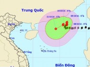 Tin tức trong ngày - Bão số 6 tăng cấp độ và di chuyển phức tạp