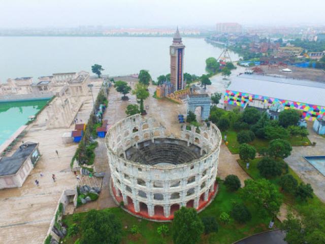 Thế giới - Xem công trình nổi tiếng thế giới "chen chúc" 1 chỗ ở TQ