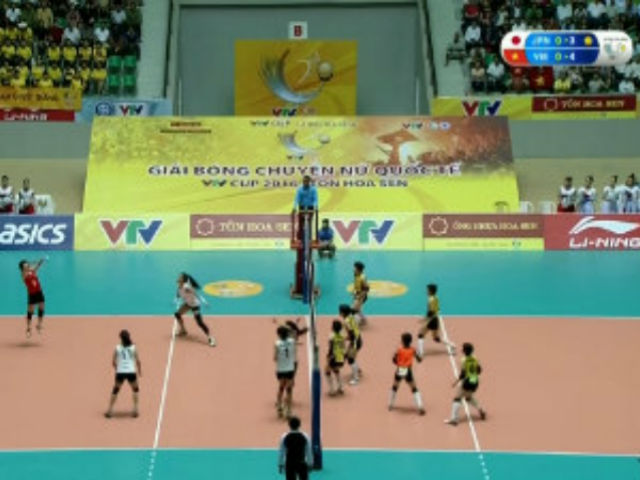 Thể thao - Bóng chuyền Việt Nam đấu Nhật Bản: Áp đảo toàn diện