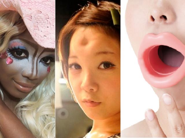 Xu hướng thời trang - Những xu hướng làm đẹp quái dị nhất thế giới