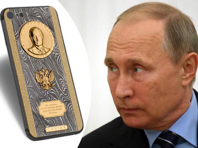 Thời trang Hi-tech - Putin được tặng iPhone 7 siêu "độc" giá 82 triệu đồng
