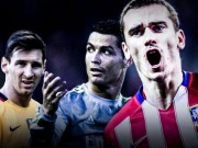 Bóng đá - Messi và Ronaldo chậm lại, Griezmann sắp bắt kịp